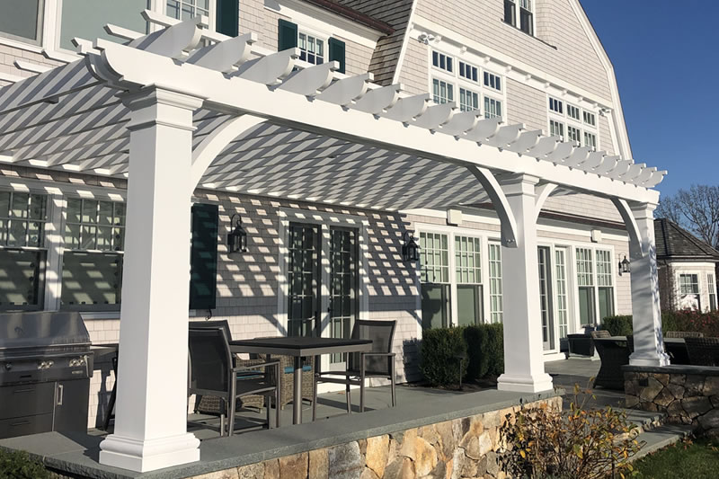 pergolas-millwork-pvc-wood-cape-cod-boston
